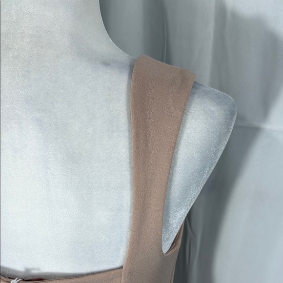 Show Me Your Mumu Beige Sleeveless Maxi Gown Size L NWT - Picture 10 of 12